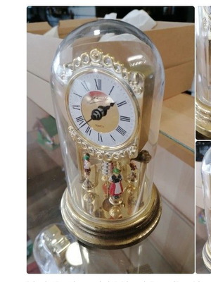 Schmid Anniversary Clock with Dancing Figures, Like New