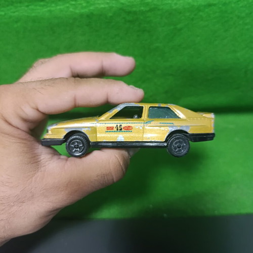 Audi Quattro 80s vintage toy car Polfi Toys used, made in Greece