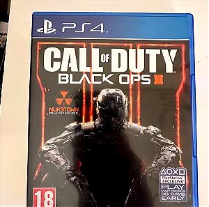 Call of Duty Black Ops III PS4 Game