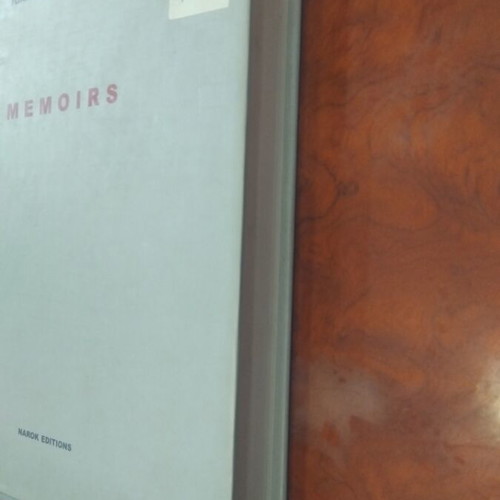 Memoirs book used, English