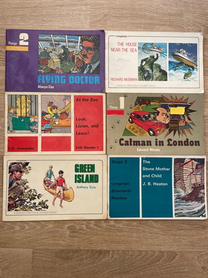 Longman Structural Readers & Ranger vintage English books used