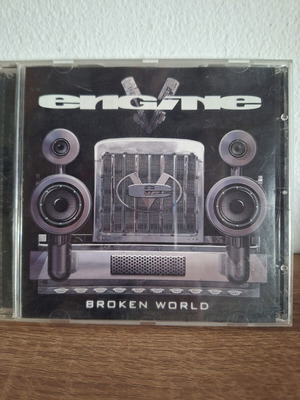 Engine V Broken World CD like new, Greek rock stoner