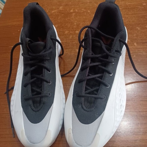 Adidas A.E. 1 Low basketball shoes new, black and white, size 47.5