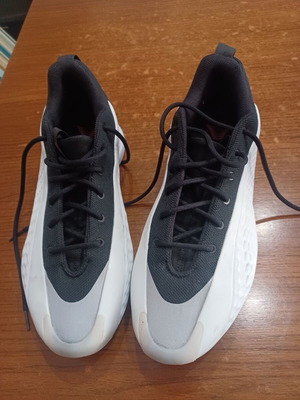 Adidas A.E. 1 Low basketball shoes new, black and white, size 47.5