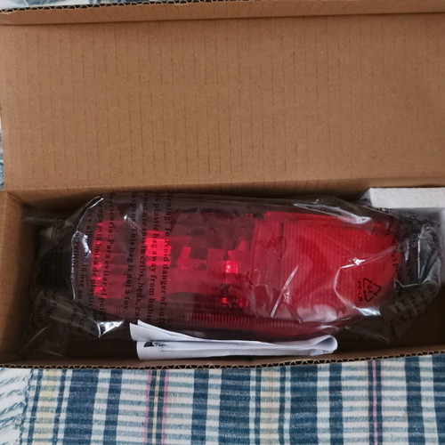 Right reflector Opel Corsa 2003 new rear bumper