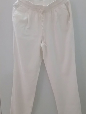 Linen pants women Vero Moda like new, size M, white