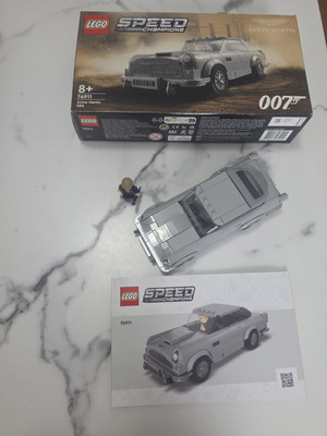 Lego Speed Champions James Bond's Aston Martin 76911 като нов с кутия