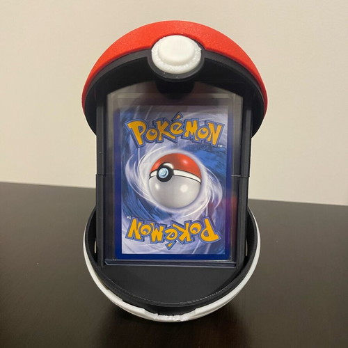 Pokemon 3D Printing Base for Toploader like new