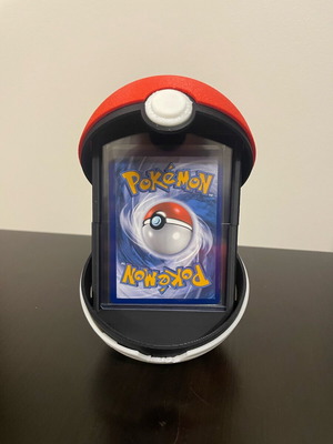 Pokemon 3D Printing Base for Toploader like new