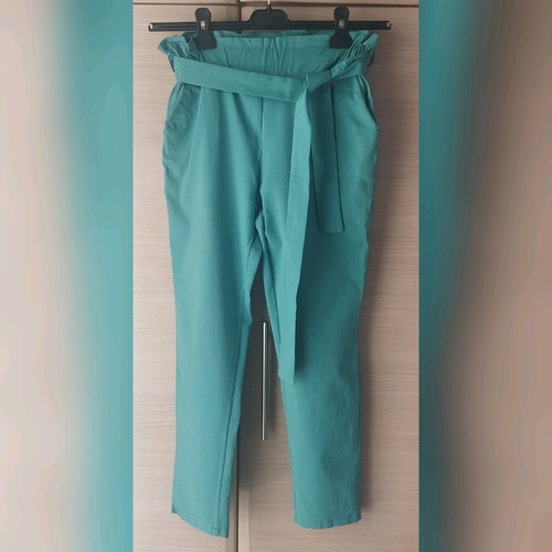 Elegant women's pants like new, turquoise, Pronto Moda
