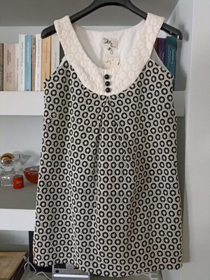 Milly mini dress new, medium/10 UK, cotton lace with pockets