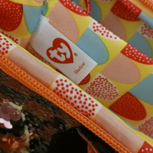 Ty pencil case new with sequins design