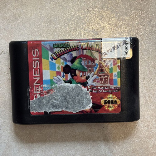 Mickey’s Ultimate Challenge Sega Genesis game