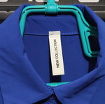 Women's Blue Shirt L/XL like new, polyester, long sleeves