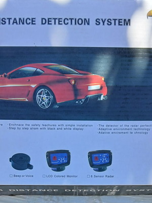 Parking sensors set in white color new
