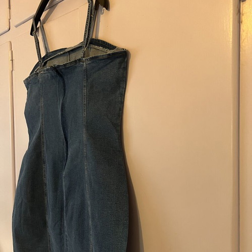 Shein denim mini dress plus size 2XL, new, blue