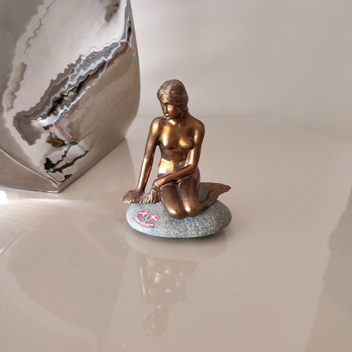 The Little Mermaid Statue Souvenir From Copenhagen in Excellent Condition