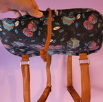 Backpack like new, brown multicolor