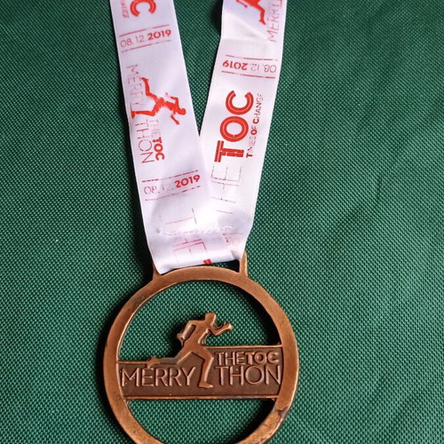 TheTOC Merrython 2019 collectible medal like new, authentic