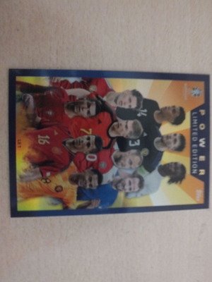 Cristiano Ronaldo cards new, power enlimited edition