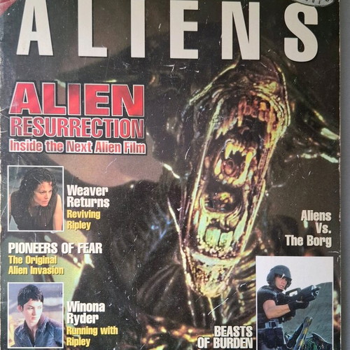 Aliens Cinescape Insider Vol. 3 No. 9 1996 used vintage horror magazine