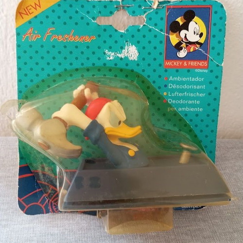 Disney Vintage Donald Duck 3D Air Freshener, deadstock