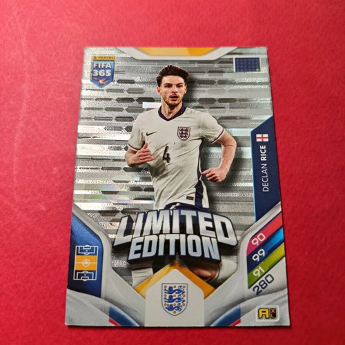 Declan Rice Limited Edition FIFA 365 2026 card like new