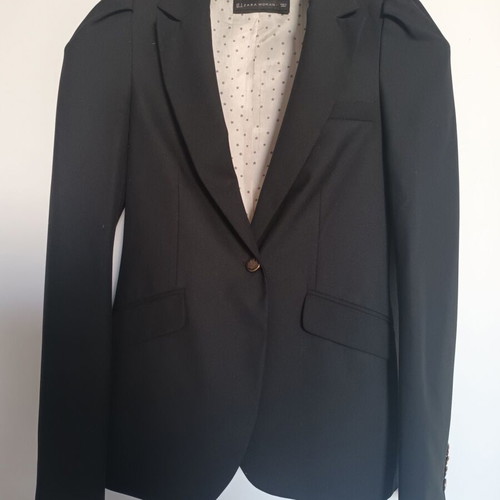Zara black jacket like new, size S
