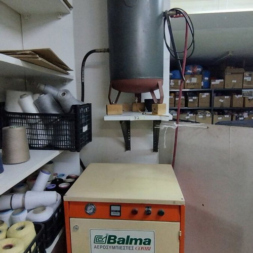 Air Compressor Balma Combi with Air Tank used