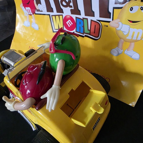 M&Ms Toy Car for Candy Storage like new