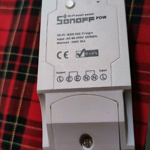 Sonoff POW smart Wi-Fi switch new with power measurement