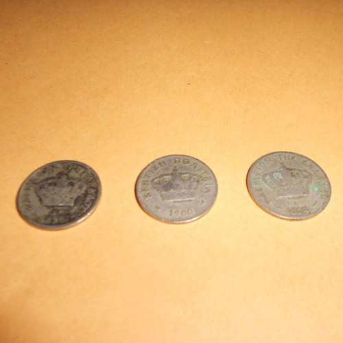 Georgios I Coins used, set of 18 pieces