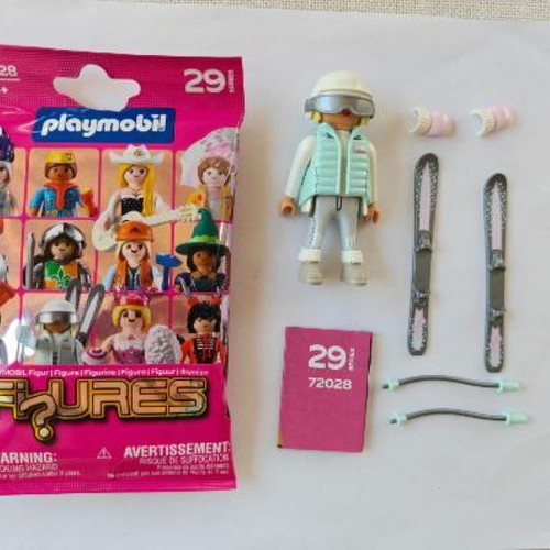 Playmobil 72028 Series 29 Woman Skier new