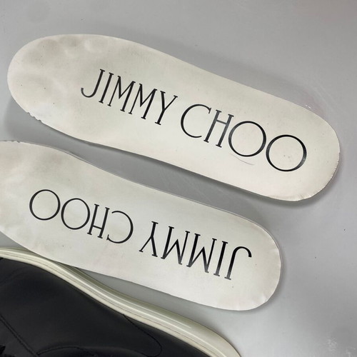 Jimmy Choo Rome leather sneakers like new, size 37, black