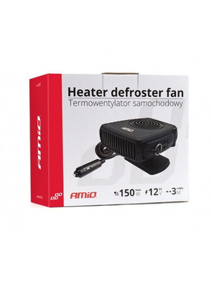 Amio 12V 150W Heater Defroster Fan new