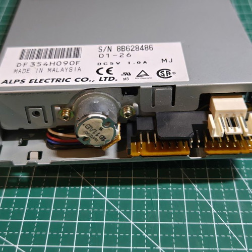 Vintage retro ALPS 3.5" floppy drive DF354H090F used