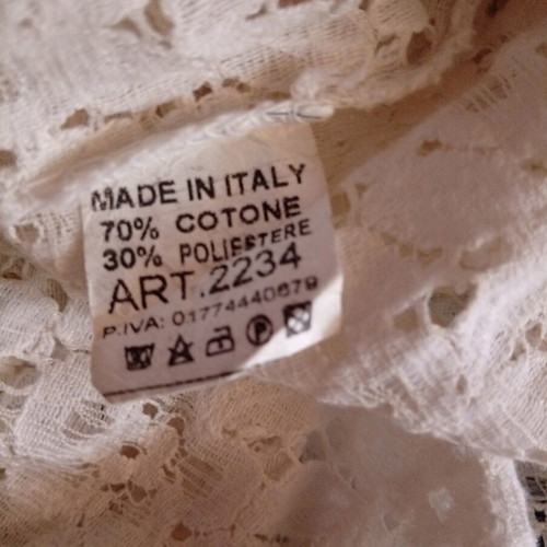 Lace dress cream color one size like new