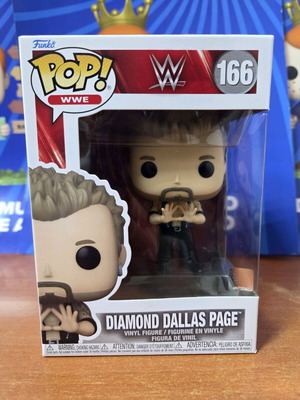 Funko Pop WWE Diamond Dallas Page νέα φιγούρα με μικρή βαθούλωμα στο κουτί