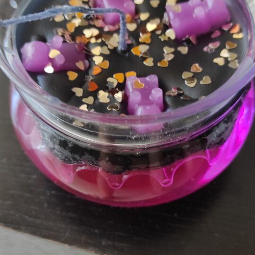 Candle with vanilla scent new