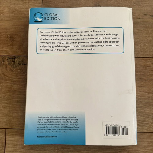 Principles of Marketing 17th Global Edition book used