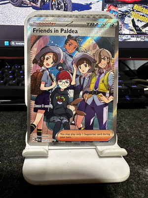 Κάρτα Pokémon Friends in Paldea 137/131 Ultra Rare Full Art σαν καινούργιο