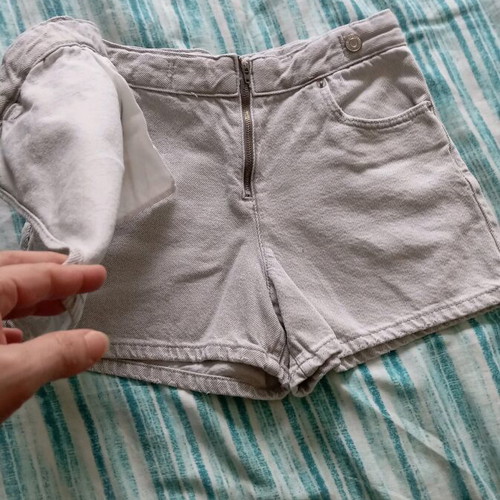 Zara skirt shorts grey like new 12-13 years