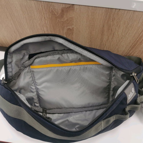 Jack Wolfskin Hip 'N' Sling Crossbody Bag new, blue, adjustable