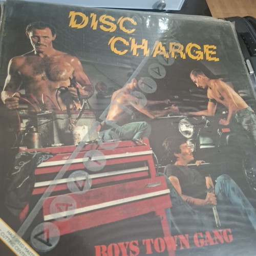 Disc Charge Boys Town Gang vinyl 1982