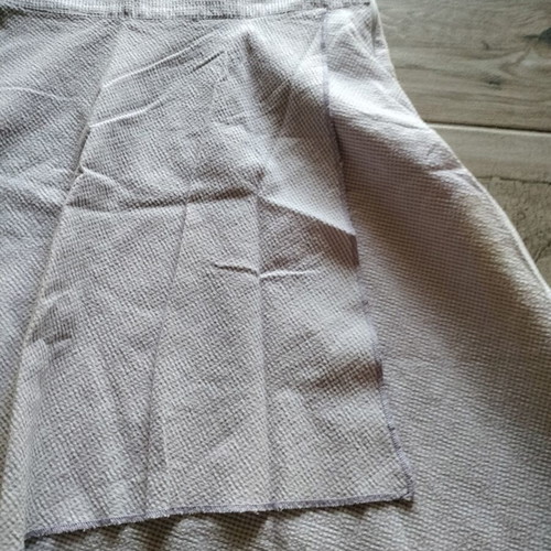 Lilac skirt with star pattern, soft fabric