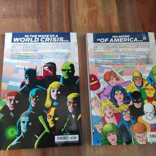 Justice League International TPB Expanded Edition Volumes 1 and 2 like new