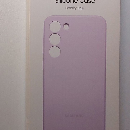 Samsung S23+ Silicone Case new, lilac