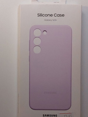 Samsung S23+ Silicone Case нов, лилав