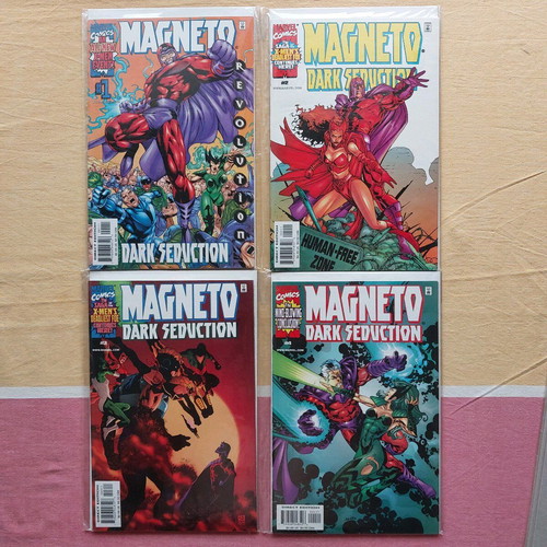 Magneto Dark Seduction limited series used, 4 issues