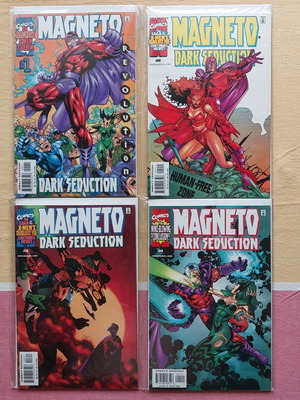 Magneto Dark Seduction limited series used, 4 issues